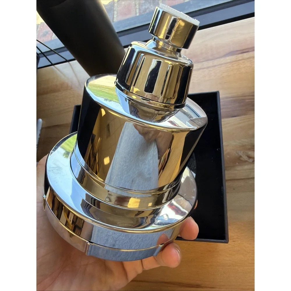 Eskiin Chrome Filtered Showerhead High Pressure Water Softener Shower Head